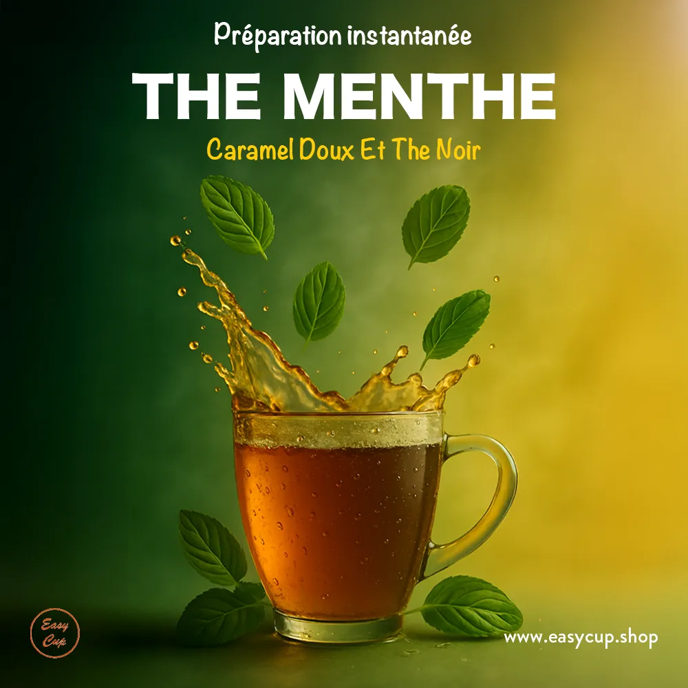 PREPARATION THÉ MENTHE SUCRÉ