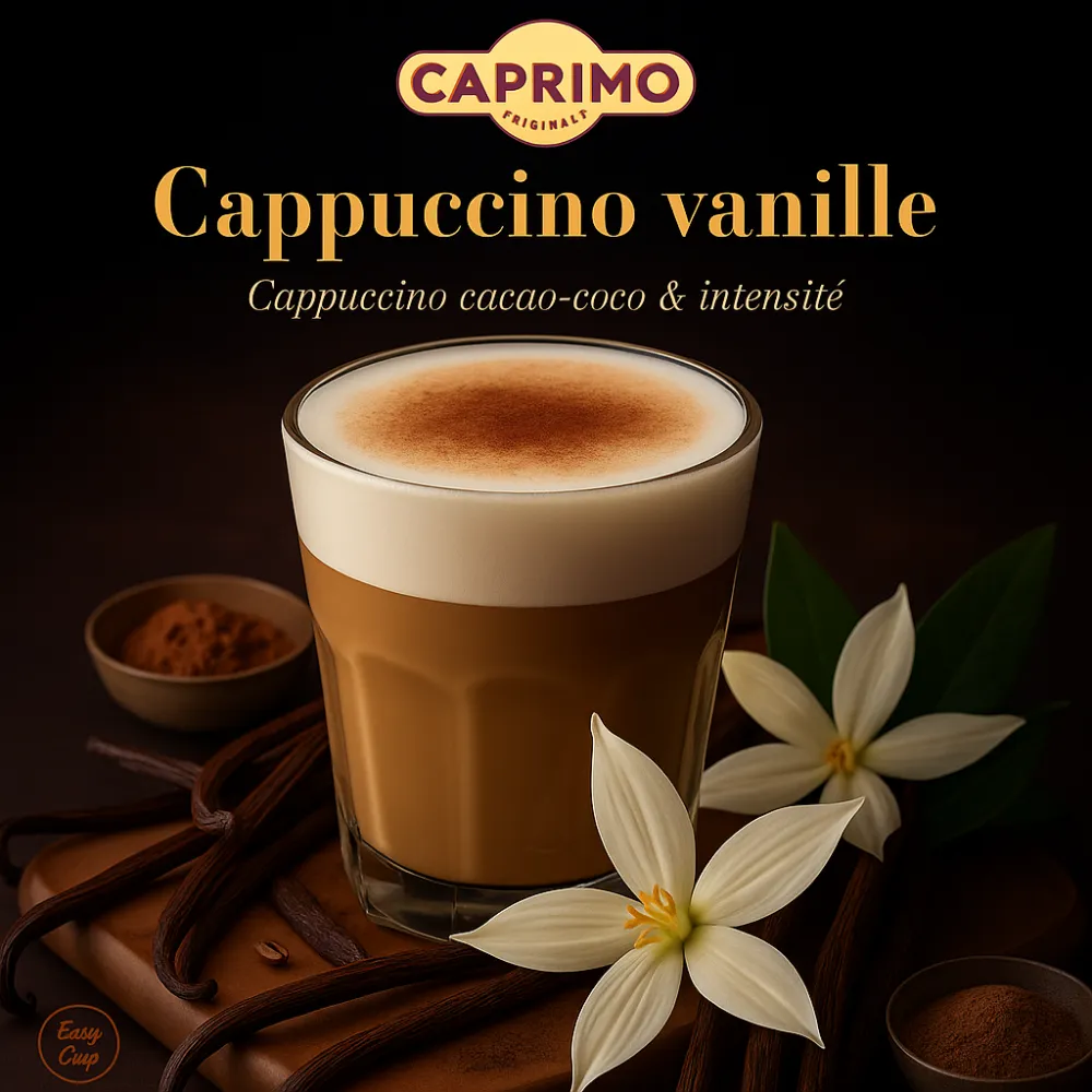 PREPARATION CAPPUCCINO VANILLE