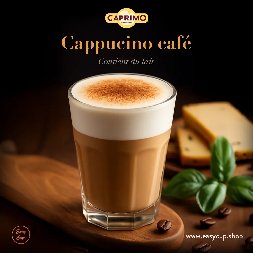 PREPARATION CAPPUCCINO CAFÉ