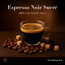 PREPARATION ESPRESSO NOIR SUCRE
