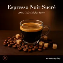 PREPARATION ESPRESSO NOIR SUCRE