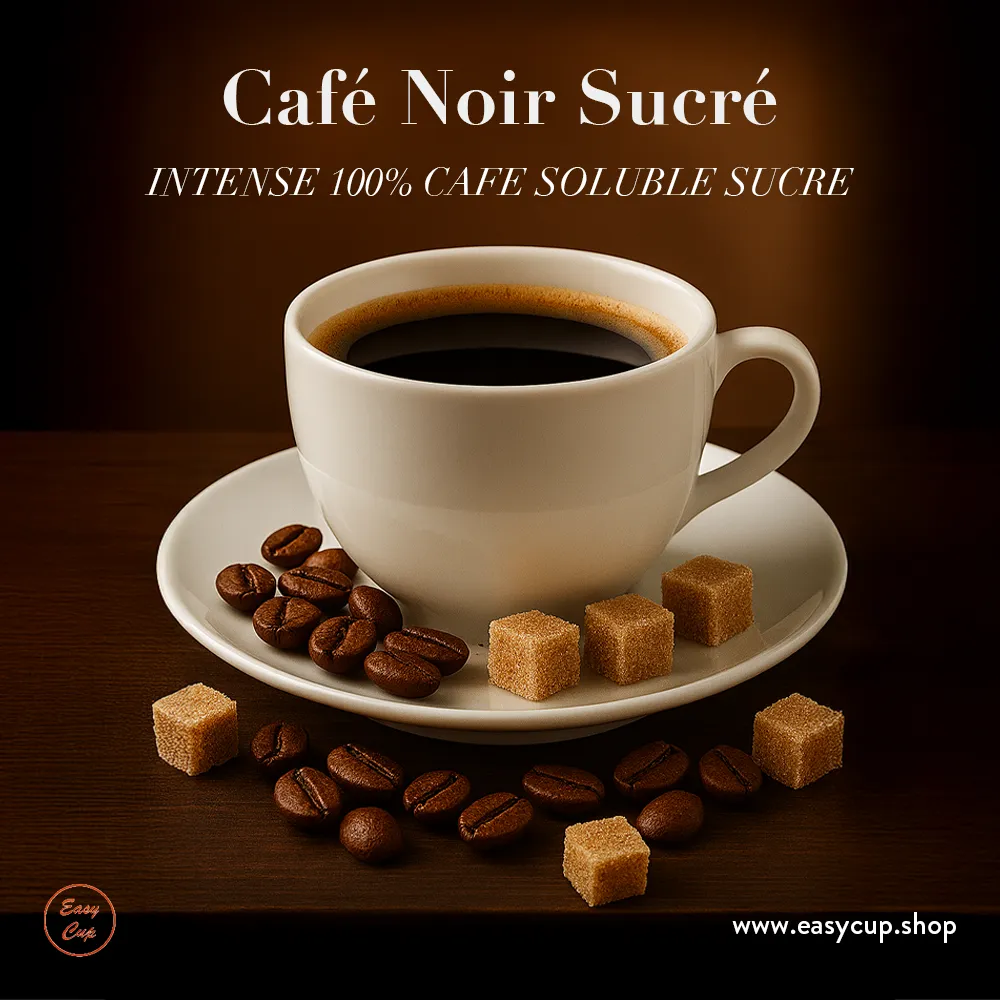 PREPARATION CAFE NOIR SUCRE